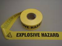 Barrier Tape - EXPLOSIVE HAZARD