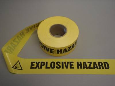 Premium Barrier Tape - EXPLOSIVE HAZARD